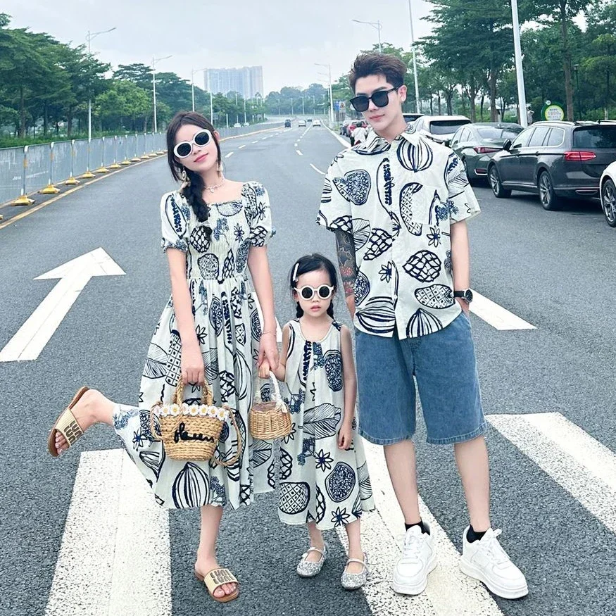Plant Parent Clothing - فساتين سموك النسائية ملابس عائلة الأخت