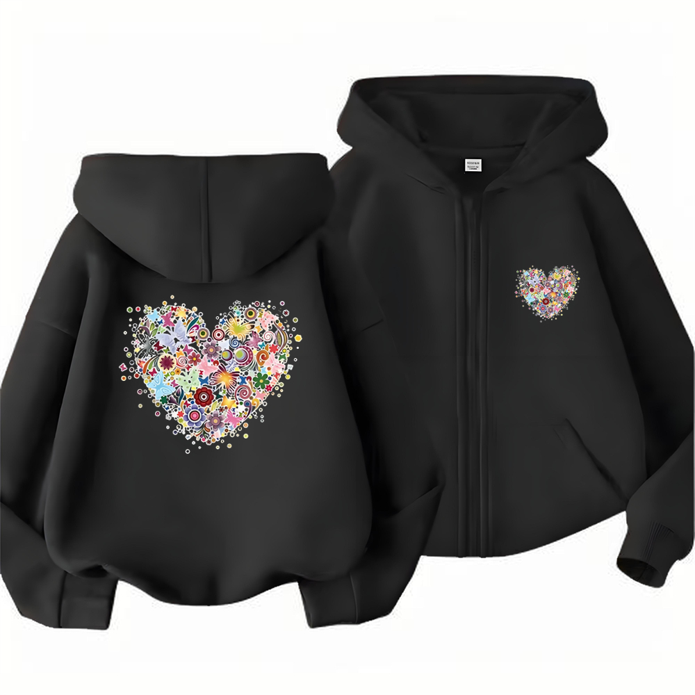 هودي أطفال بتصميم قلب مزين بال - مراجعة Plant Parent Hoodie وسعره